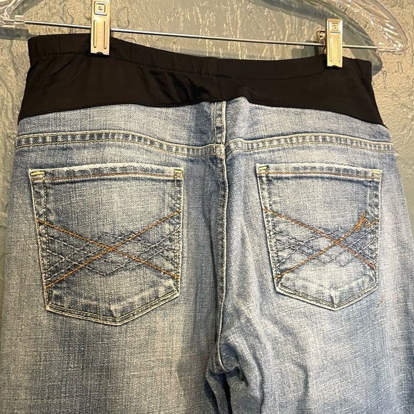 Maternity Citizens of Humanity Flare jeans Faded Washed Cotton Spandex USA 30 - Picture 5 of 7